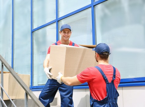 Residential moving help for a Mayfair apartment building