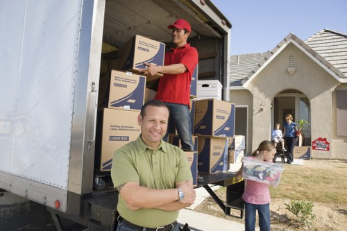 Professional packing support for a Mayfair home move