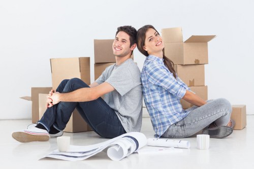 Careful handling of furniture during a Mayfair apartment move