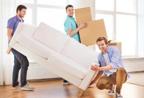Central London moving van handling access challenges near Mayfair