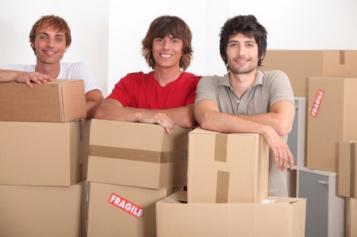 Local removals team handling furniture and boxes in Mayfair