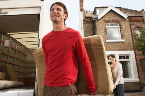 Local office moving team handling central London access challenges