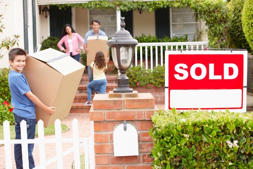 Mayfair moving service preparing items for safe transport and delivery